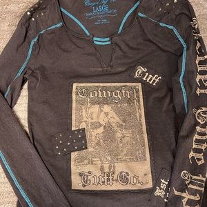 Cowgirl Tuff long sleeve large